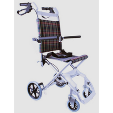 (당일발송)탄탄 카이양 탄탄 여행용 소형 초경량 접이식 휠체어 WYK9001L(8kg), 1대