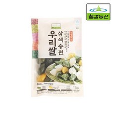 [칠갑농산] 정성담은 우리쌀 깨고명송편 1kg+1kg 총 2kg (백 쑥 단호박), 단일옵션