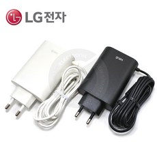LG 노트북 그램360 16T90P 16TD90P 호환 USB C타입 20V 3.25A 65W 일체형 PD 전원 어댑터 충전기, 화이트