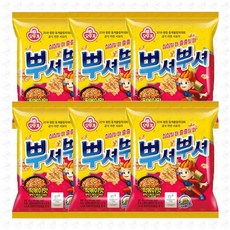 뿌셔뿌셔 떡볶이맛 90g, 6개