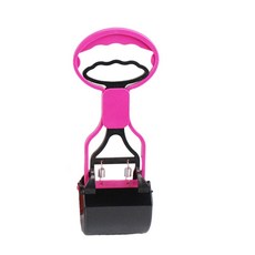 긴 손잡이 푸퍼 반려동물 쓰레기 집진기 턱 배설물 야외 동물, 7.small pink, 1개