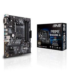 ASUS AMD B450탑재 AM4대응 메인 보드 PRIME B450M-A[MicroATX][ 제3세대 AMD Ryzen CPU에 대응], 단일상품