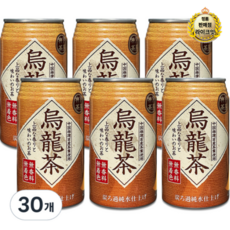 토미나가 고베 사보 우롱차 캔, 340ml, 30개