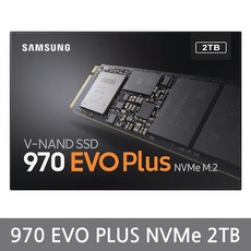 삼성전자 M.2 SSD 970 EVO Plus, MZ-V7S2T0BW, 2TB