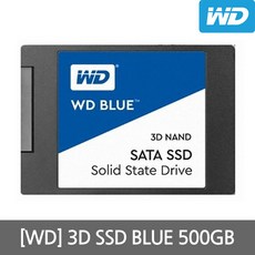 WD Blue 3D SSD 500GB 2.5인치 노트북용 컴퓨터용