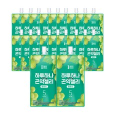 1am 하루하나 곤약젤리 청포도, 150g x 20개
