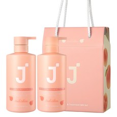 J'SOOP 絲角蛋白洗髮桃子版 + 護理禮品套裝, 1組