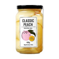 수제복숭아병조림