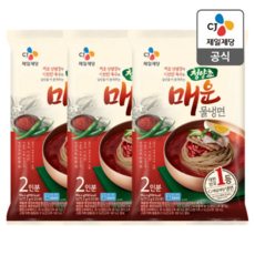 청양초매운물냉면