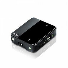 2포트 KVM스위치 원격 포트 선택기 4K USB DP 망분리