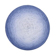 마마니트 벨라 알리제 옴브레 뜨개실, 7407 블루바틱