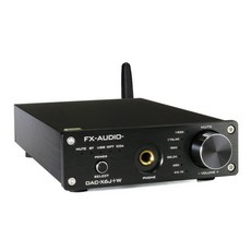 FX-AUDIO- DAC-X6J+W[블랙]고성능 헤드폰 앰프＆프리앰프 탑재 ​​Bluetooth 대응 고해상도 DAC 광 옵티컬 동축 디지털 USB 최대 24bit 192kHz