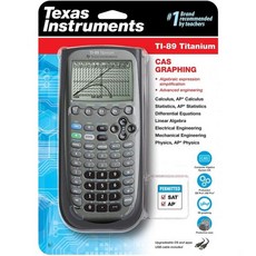 텍사스 인스트루먼트 TI89 티타늄 그래프 계산기포장은 다를 수 있음갱신텍사스 있음갱신 Texas Instruments, New