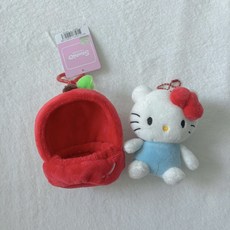 산리오 과일하우스 인형단품 가방고리15cm 키링 졸업선물 생일선물 어린이날선물, 키티, 1개