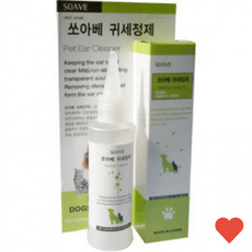 애견 위생용품 귀세정제 120ml, 1개