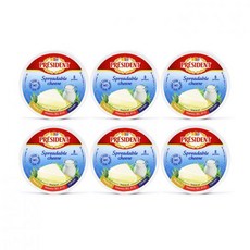 프레지덩스프레더블치즈 140g x 6 President Spreadable Cheese 140g x 6, 옵션