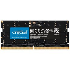 크루셜 RAM 32GB DDR5 4800MHz CL40 노트북 메모리