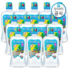 [동아제약] 가그린 어린이 가글 풍선껌 380ml 12개 구강청결제, 상세 설명 참조