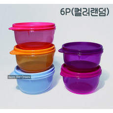 타파웨어 Tupperware냉동 국 보관용기 260ml 세트, 6개