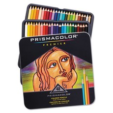 Prismacolor 프리즈마 유성 색연필 48개입 색상, 1통, 48색