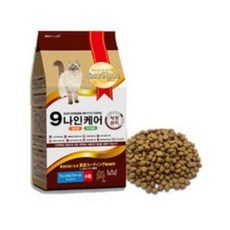 나인케어 캣 2.4kg 체형관리 고양이 사료, 1.2kg, 2개
