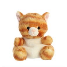 오로라월드 팜팔스 동물 인형 애착 귀여운 내손안에 미니펫, 1개, 치즈고양이, 13cm