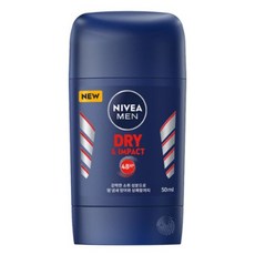 니베아 맨 데오드란트 스틱 드라이 앤 임팩트 50ml, 1개
