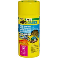 JBL 프로노보 크랩 웨이퍼M 250ml 게 새우 사료, 1개
