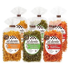 Al Dente 파스타 식물 기반 버라이어티 팩 236.6ml(8액량 온스) (6개 팩), Al Dente 파스타 식물 기반 버라이어티 팩, 23, 227g