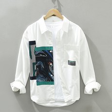 패턴도안남성셔츠
