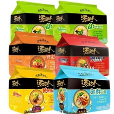 코람 중국라면 라면 만한대찬 우육면 쏸라펀, 돈코츠10+매운돈5+한식5+로송탕5+해산물5