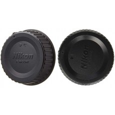 【세트 구매] Nikon LF-4 렌즈 이개 LF-4 & 바디 캡 BF-1B, 단일상품