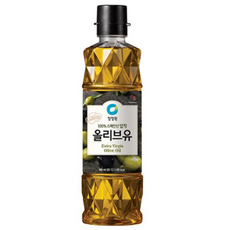 청정원 엑스트라버진 올리브유, 900ml, 8개