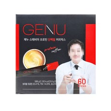 제누 스테비아 프로틴 식물성 단백질 커피믹스 60포, 9.8g, 60개입, 1개