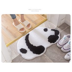 401FLEX 동물 캐릭터 욕실 주방 현관 발 매트 카펫 10 COLOR 3 SIZE, 팬더, 1개