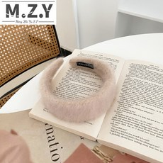 겨울 가을 클래식 스위트 앙고라 넓은 라인 머리띠 인싸템 머리핀 뽀글이 외출 악세사리 품