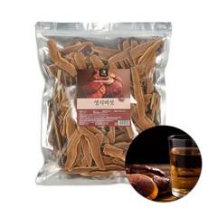 건강마음 국내산 영지버섯 건재 슬라이스 500g, 1개
