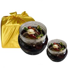 완도 전복장 선물세트 전복장조림 설 선물 1kg+1kg, 완도 전복장 1kg+1kg, 선물용 비포장, 1kg, 2개