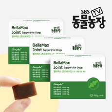 벨라맥스 SBS TV 동물농장 수의사 강아지 관절 영양제 콘드로이친, 30회분, 뼈/관절강화, 3개 3개, 뼈/관절강화, 30회분