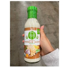 Simple Truth Organic Creamy Parmesan Caesar Dressing 심플트루스 크리미 파마산 시저 드레싱 12oz(354ml) 4팩, 4개, 354ml