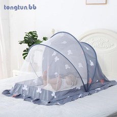 가정용 아기 바로착 모기장 원터치 폴딩 텐트 침대 1초 커버 유르트, Amirjade
