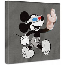 미키마우스흑백액자