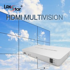 HDMI 멀티비전 3x3 LS-MV109, 아이보리, 1개