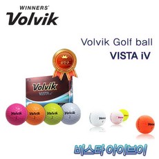 VOLVIK VISTA Iv 골프공 골프볼 골프 단체 선물 RHF+C_:3C19B4 골프공 골프볼 볼빅골프공 홀인원선물 사은품 VOLV, 쿠팡º, ◆상세설명확인◆