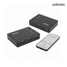 유니콘 3포트 HDMI 스위치, HS-300