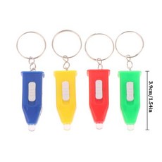 파고다 타입 LED UV 손전등 미니 블루레이 돈 감지 램프 휴대용 백라이트 플래시 토치 램프 보라색 손전등, 1) 1 Random 색상, 1개