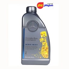 MERCEDES BENZ 순정디젤 엔진오일 5W30 MB229.52 1L, MERCEDES BENZ 순정디젤 엔진오일 5W30 M, 1개