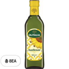 올리타리아 해바라기유, 8개, 500ml