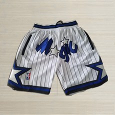 농구반바지 NBA 농구바지 쇼츠 5부 유니폼 운동복, 1, 매직 화이트