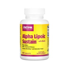 자로우 알파리포산 300mg 비오틴 330mcg 60정 Alpha Lipoic Acid 재로우, 1병, 1개, 60개